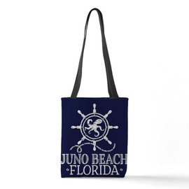 CafePress Juno Beach Florida 13"x13" Reusable Grocery Shopping Sling Tote Bag