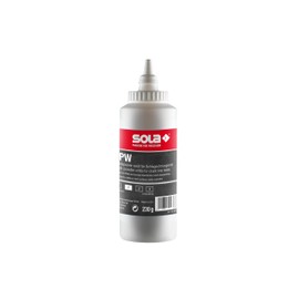 Sola CPW Chalk White – Capacity 230 g – Chalk Line Powder White, Replacement Chalk for Chalk Line – Very Visible on Dark Surfaces – Good Adhesion Properties – Easy to Wipe Clean