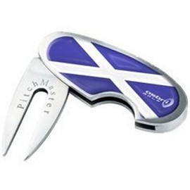 Golf Pitchmark Repairer - Scotland Flag
