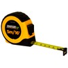 Johnson Level & Tool 1828-0016 Metric/Inch Power Tape, 5m/16', Black/Yellow,