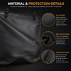Car Fender Cover Protector Mat Set – Magnetic PU Leather