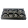 LLF 8-in-1 Graphite Casting Mold for Metal Refining, Scrap Gold