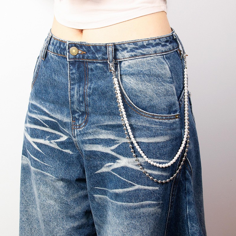 COORWEEL Wallet Chains Layered Pants Chains for Men Women Fashion