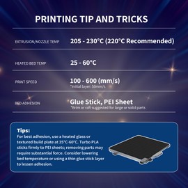 OVERTURE Turbo PLA Filament 1.75mm Rapid PLA Filament High Speed 600mm/s, 1KG Cardboard Spool (2.2lbs), Dimensional Accuracy +/- 0.02mm, Fit Most FDM Printer(Gray)