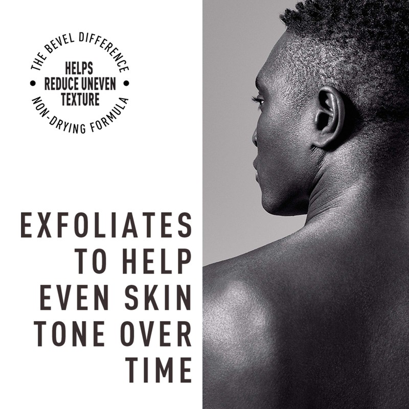 Bevel Exfoliating Body Wash for Men - Dark Cassis Scent
