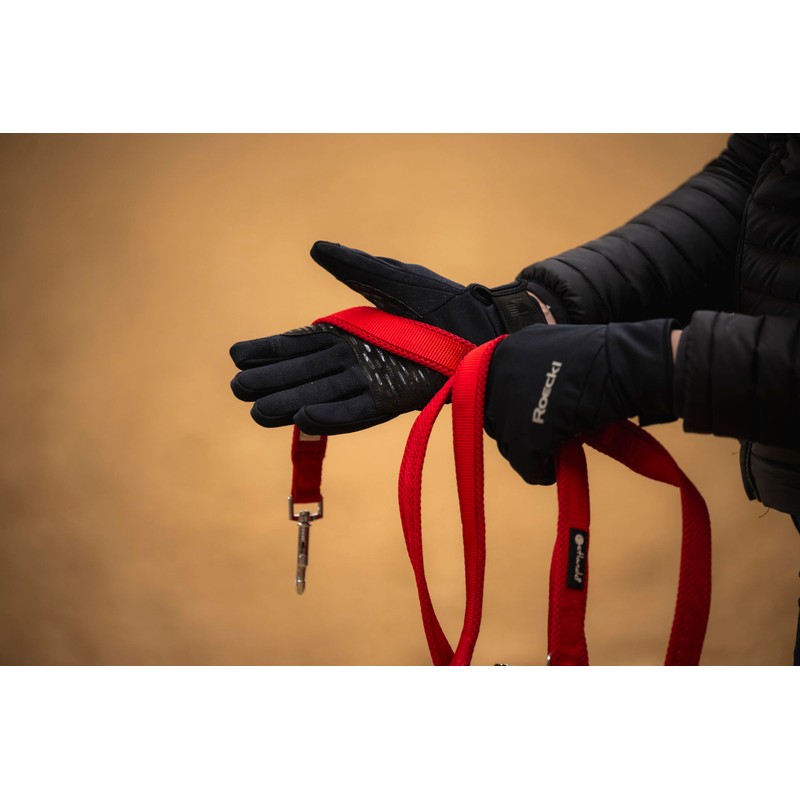 Roeckl Sports Nordheim Outdoor Winter Riding Gloves Black 6.5