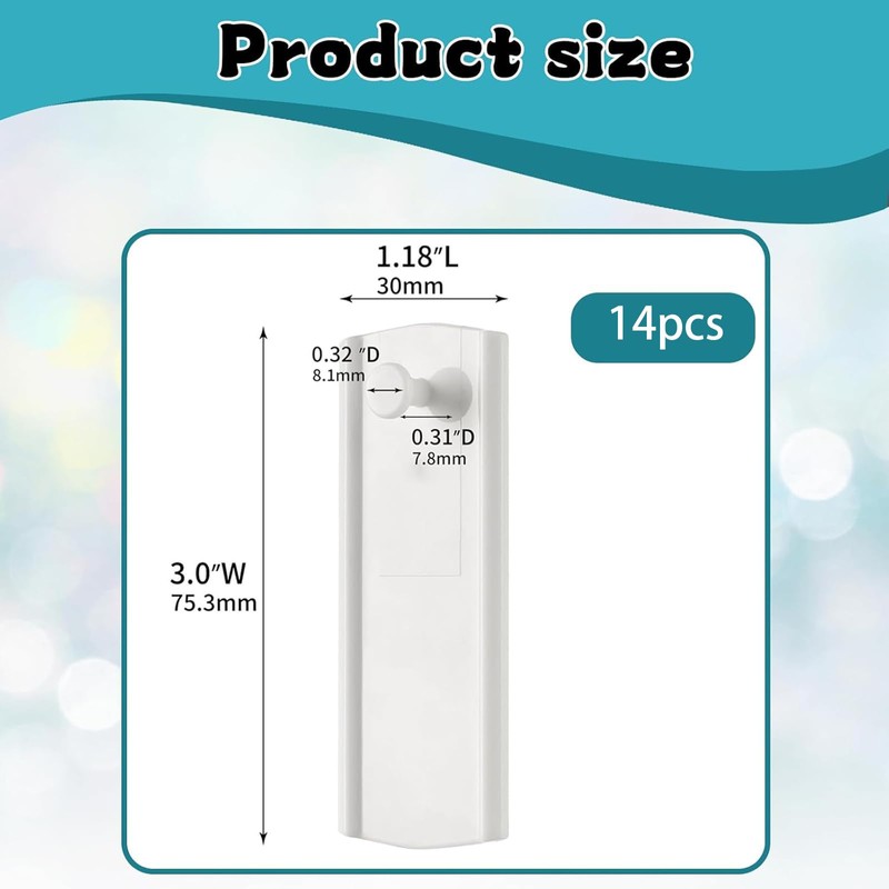 14pcs Command Picture Hooks, No More Nails Picture Hanging Strips,