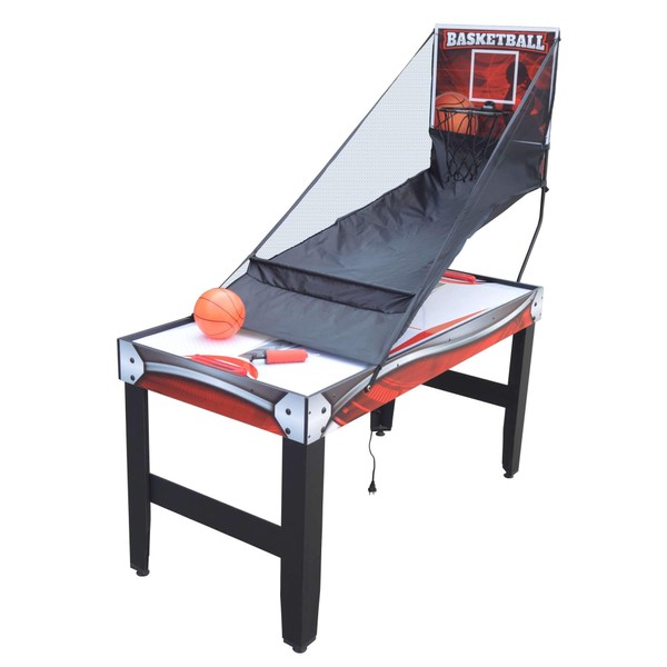 Carmelli 4-in-1 Multi-Game Table with Basketball, Air Hockey | 54-in Scout