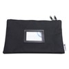effektivo Bank Bag with Zip Lockable & Sealable with Window