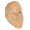 Silicone Makeup Practice Full Face Board with 20ml Cleansing Oil