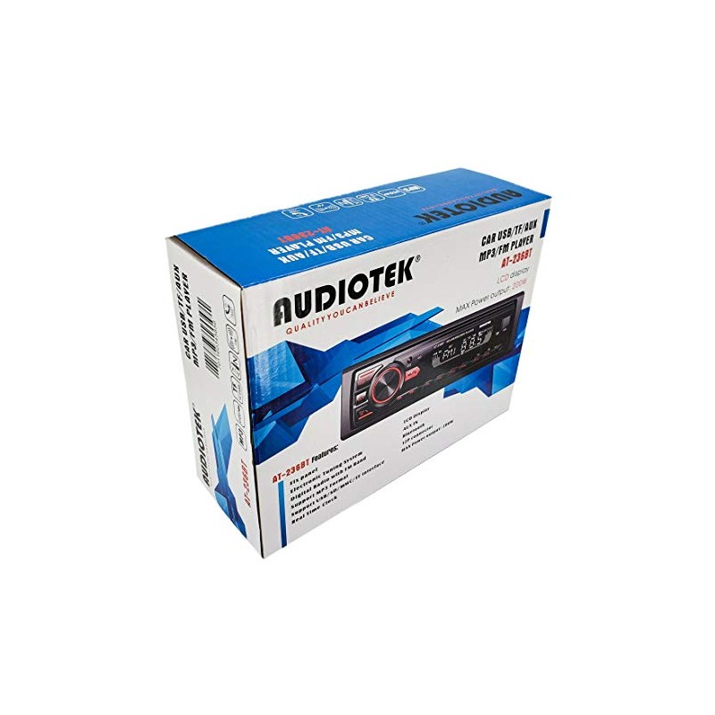 Car Stereo Audio in-Dash FM Aux Input Bluetooth Receiver SD