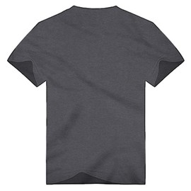 Lontse Middle Earth's Annual Mordor Fun Run one Does not Simply Walk T-Shirt for Men,Grey,L