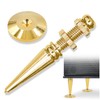 Kalevel Gold Speaker Spikes Copper Speaker Spikes Feet for Audio