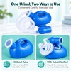 Portable Urinal Bottle with Tube for Bedside Use – 2000mL