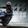 Wevdn 6 PCS Motorcycle Helmet Screws, Universal Helmet Visor Screws