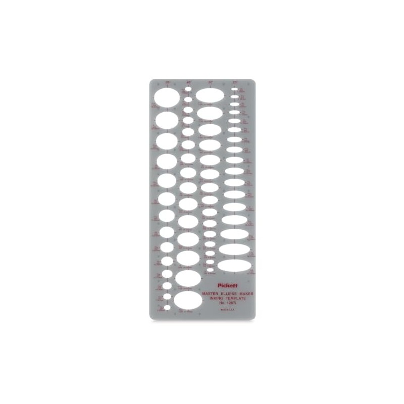 Pickett Master Ellipse Template (1267I)