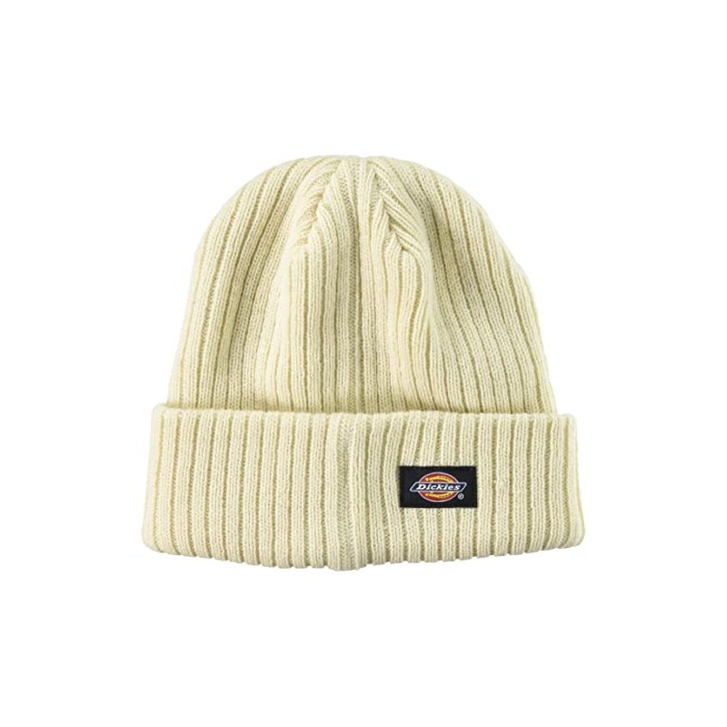 Dickies LOGOWAPPEN KNITCAP Unisex Adult Beanie, white (off-white), 57 to