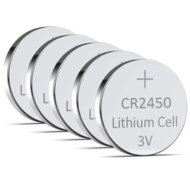 Synergy Digital Car Key Remote Batteries, Compatible with Ford Eco Sport (Intel Access) (2018) Car Key Remote, (Lithium, 3V, 620mAh) Ultra High Capacity - Pack of 5 Batteries