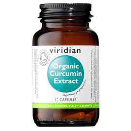 Viridian Organic Curcumin Extract 30 veg caps