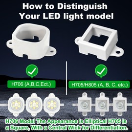45 Set Light Clips for Govee H705A/B/C/H805 Outdoor Lights with 90 Screws Secure Mounting Brackets for Govee Permanent (H805/H705) Not Compatible Pro Version Outdoor Lights（White）