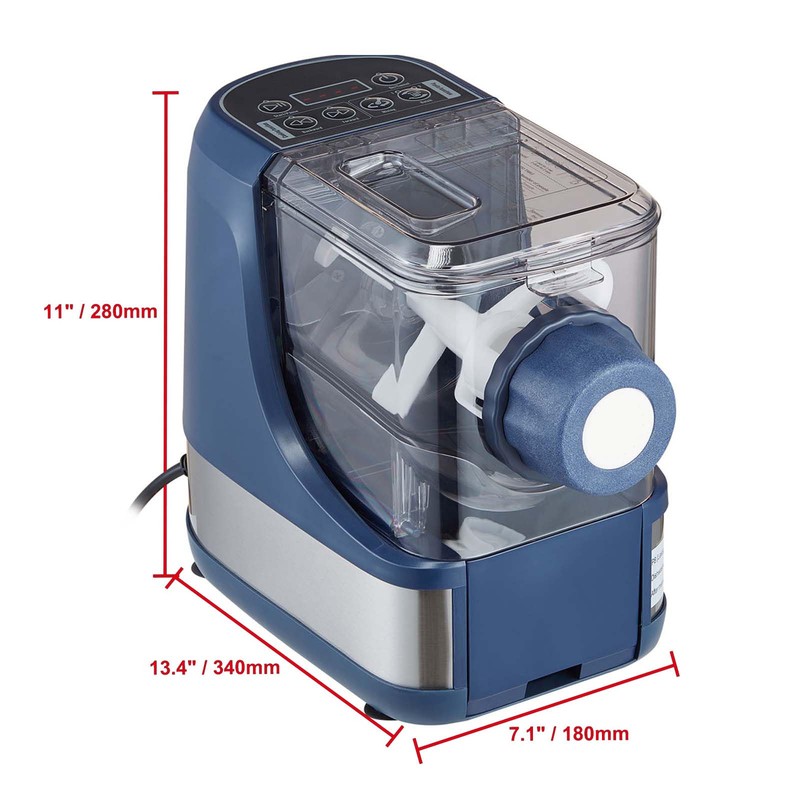 Happybuy Electric Pasta Maker, 150W Automatic Noodle Machine with 8
