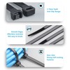 Zip Ties 8 inch with 40 lb Tensile Strength, Black