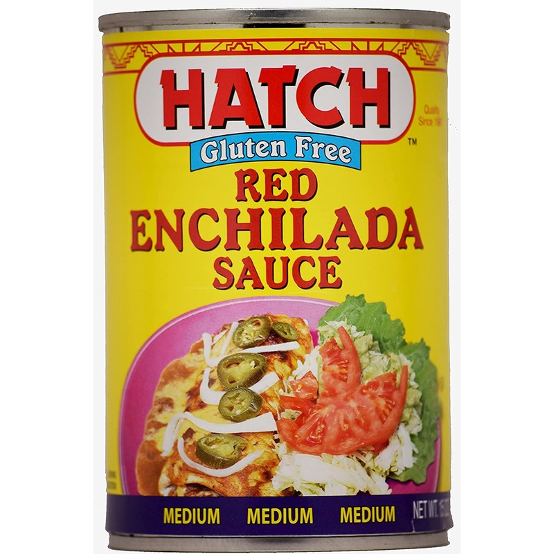 Hatch Red Enchilada Sauce Medium (15oz, Pack of 6)