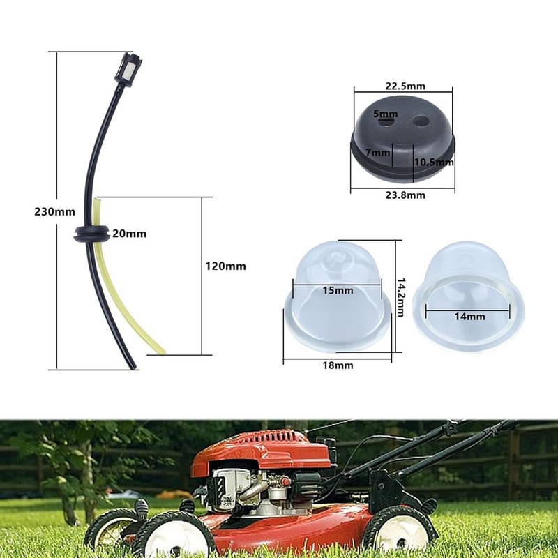 Petrol Hose Brush Cutter, Universal Petrol Filter Kit, Petrol Hose