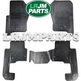 Land Rover Genuine Genuine Land Rover LR3 LR4 Front and Rear RUBBER FLOOR MAT SET VPLAS0253 OEM