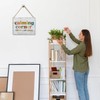 Calming Corner - Safe Space Hanging Wood Sign Plaque, Classroom