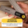 General Tools 822 Digital Angle Finder 5 Inch Stainless Steel