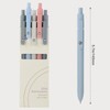 FIOVER 5pcs Gel Pens Quick Dry Ink Pens Fine Point