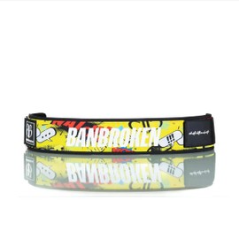 BANBROKEN Weight Lifting Belt Weight Lifting Weight Lifting Functional Training Gym Weightlifting Unisex Lumbar Support (S, Yellow)