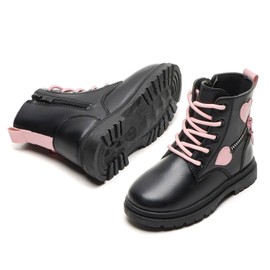 Daclay Girls' Boots Children's Boots Outdoor Boots Girls' Plush Short Boots Boys' boots