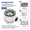 VIOKS Strainer Basket Valve 70 mm with 1 Inch Drain