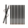 12 Pcs Black Eyeliner Pencil Set, Matte Waterproof Gel Eye