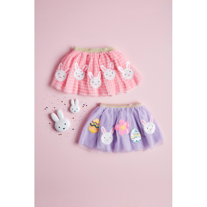 Mud Pie Children's Easter Sequin Tutu Pu; 3T-5T