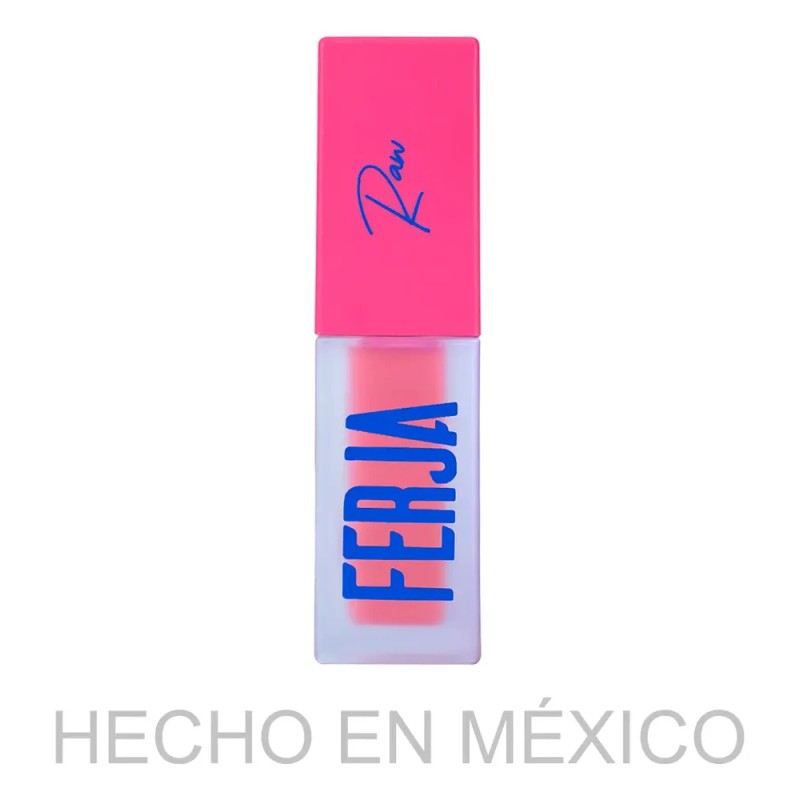 Lip Gloss Ferja Raw Rosa 5ml Brillo Hidratante