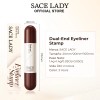 Sace Lady Doble Sello Delineador De Ojos Waterproof 2.8g