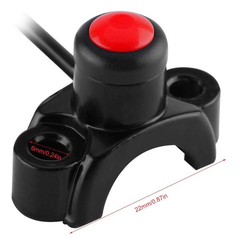 Motorcycle Handlebar Engine Switch, Engine Start Stop Switch Kill Button