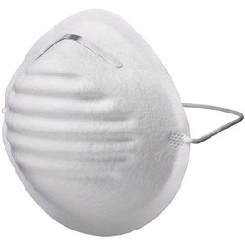 KONYO SUN UP DM-10S Dust Mask, Cup Type, Single (Rubber String Cover), Pack of 10