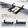 EHO Under Desk Slide-Out Storage Drawer, Small 11.7"x8.2" Pull-Out Organizer