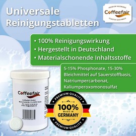 Coffeefair Cleaning Tablets for Fully Automatic Coffee Machines 30 x 1.6g