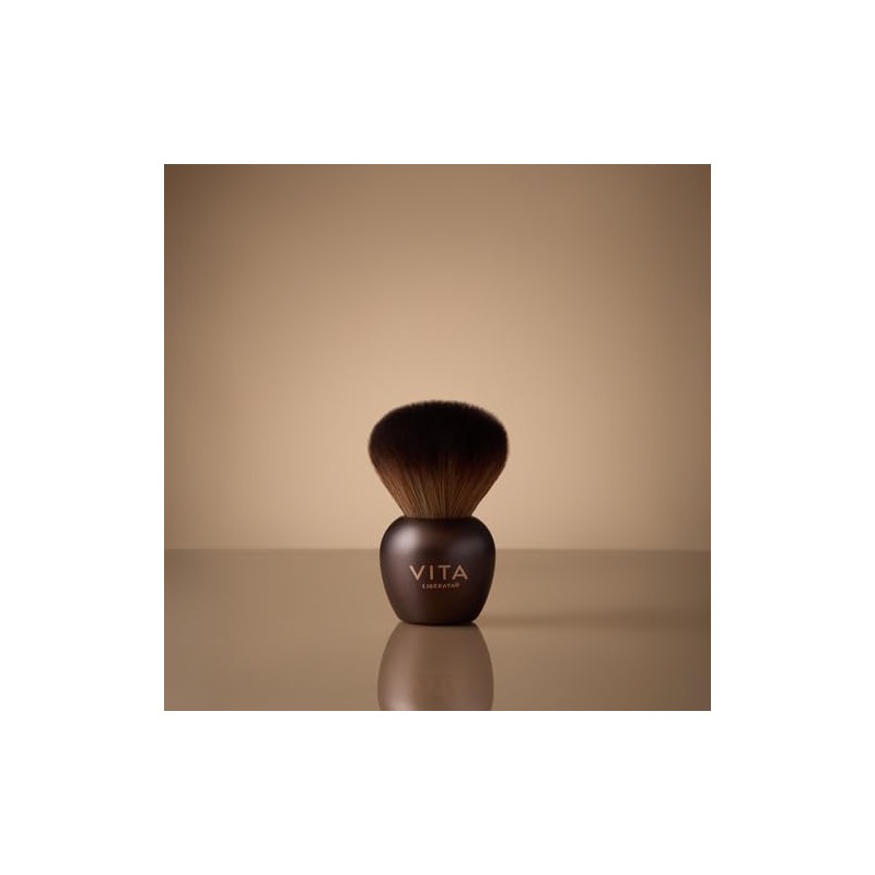 VITA LIBERATA Kabuki Bronzing Brush, Washable & Reusable, Super Soft
