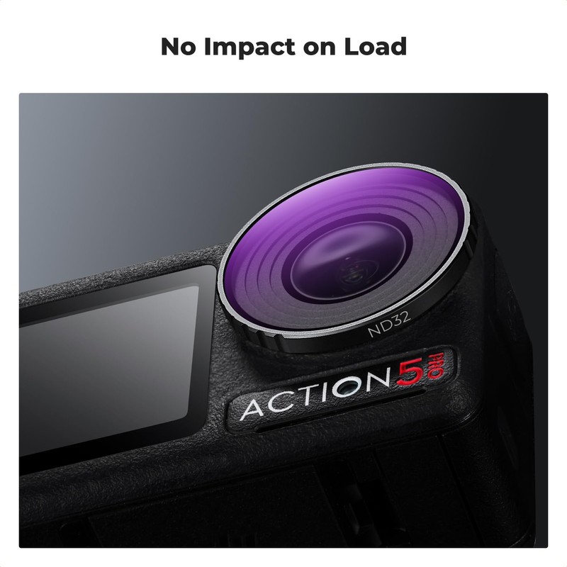 K&F Concept ND32 Filters for DJI Osmo Action 5 Pro