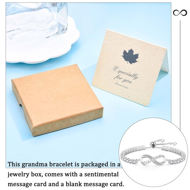 EYQV Grandma Gifts from Granddaughter, Grandma Bracelet for Women