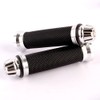 Evomosa Motorcycle Grips, Universal Motorcycle Grips, Aluminum Handlebar Ends 0.9