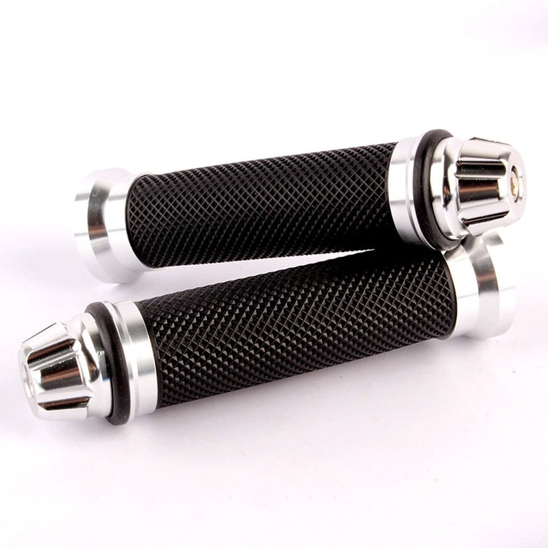 Evomosa Motorcycle Grips, Universal Motorcycle Grips, Aluminum Handlebar Ends 0.9