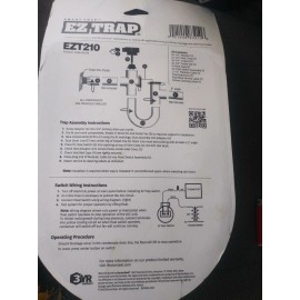 RECTORSEAL EZTRAP EZT210 3/4 CONDENSATE TRAP WITH OVERFLOW SWITCH