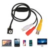 Mini Security Camera Waterproof Night Vision 170° Wide Angle NTSC